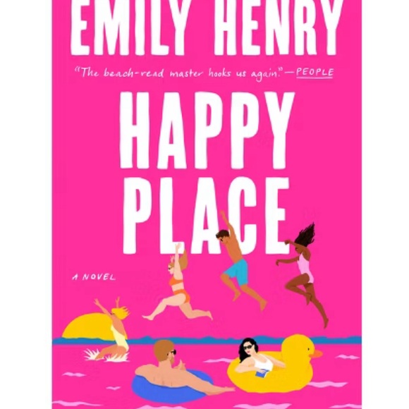 Emily Henry 'Happy Place' Novel - Pink Cover - Picture 1 of 1